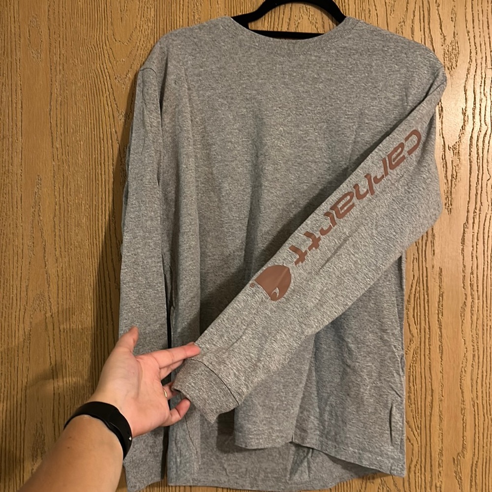 Women’s Gray Carhartt Long Sleeve
